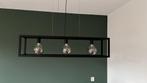 Industriële hanglamp | zwart staal | incl. 3L, Huis en Inrichting, Lampen | Hanglampen, Ophalen, Zo goed als nieuw, Metaal, Minder dan 50 cm