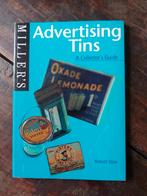 Advertising tins ,Reclame blikken ,Miller's, Boeken, Hobby en Vrije tijd, Ophalen of Verzenden, Zo goed als nieuw