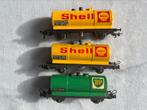 Liliput ÖBB Shell en BP ketelwagens, Hobby en Vrije tijd, Modeltreinen | H0, Gebruikt, Gelijkstroom of Wisselstroom, Wagon, Ophalen of Verzenden