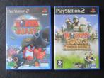 PS2 - Worms - Playstation 2, Spelcomputers en Games, Games | Sony PlayStation 2, Ophalen of Verzenden, Zo goed als nieuw, Strategie en Constructie