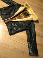 Supergaaf vintage leren Pall Mall piloten jack!, Ophalen of Verzenden, Maat 56/58 (XL), Zwart, Pall Mall PME Legend