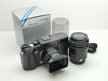 Hasselblad Xpan + 45mm en Nikon 35mm PC Shift beschikbaar voor biedingen