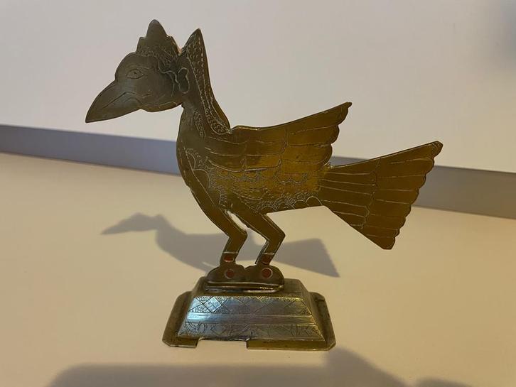 Beeld kerk haan kunst metaal messing, Antiek en Kunst, Kunst | Beelden en Houtsnijwerken, Ophalen of Verzenden