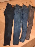 4 spijkerbroeken slimfit 3x jackjones 1x g star NETTE STAAT, Kleding | Heren, Ophalen of Verzenden, Zo goed als nieuw, Blauw, W33 - W34 (confectie 48/50)