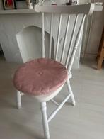 Witte vintage eettafel stoel, Ophalen, Zo goed als nieuw, Wit, Eén