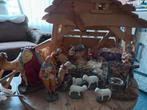 Zeer mooie grote kerststal en mooie kerstgroep, Diversen, Ophalen, Gebruikt