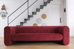 Gelderland 6730 3-zits bordeaux rood, Stof, Driepersoons, 75 tot 100 cm, Zo goed als nieuw