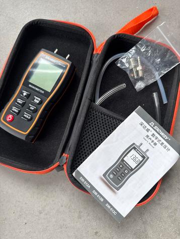 SNDWAY SW-512B Manometer - Nieuwstaat beschikbaar voor biedingen