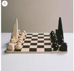 Artistiek schaakspel, schaken, schaakbord, chess, Hobby en Vrije tijd, Nieuw, Ophalen of Verzenden
