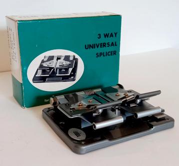 3 way universele splicer voor Super 8/Regular 8/16 mm film beschikbaar voor biedingen