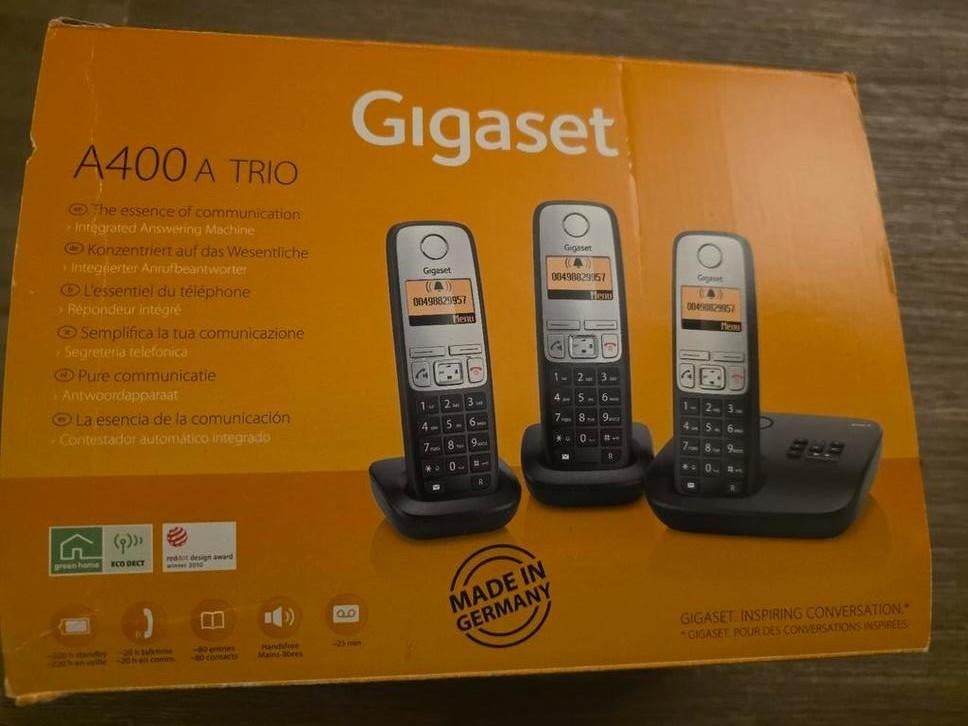 Siemens Gigaset A400a - Zo goed als nieuw!, Ophalen of Verzenden