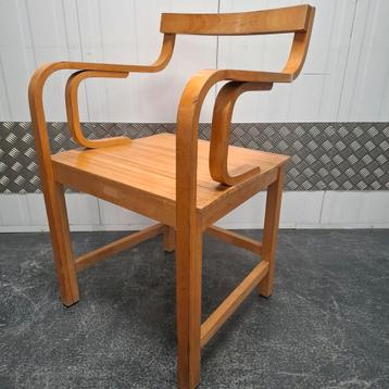 ENRAF NONIUS Vintage houten stoel Chaise Delft Design beschikbaar voor biedingen