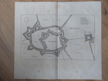 47 Aardenburg in Zeeland Gravure uit 1659 van C. Merian beschikbaar voor biedingen