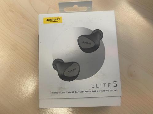Jabra Elite 5 Oortjes – Draadloze oortjes, Audio, Tv en Foto, Koptelefoons, Nieuw, Over oor (circumaural), Overige merken, Draadloos