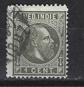 Nr 4 gebruikt Willem III 1870 Nederlands Indie voor 10% CW beschikbaar voor biedingen