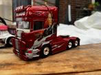 Tekno Telhaug triple X, Hobby en Vrije tijd, Modelauto's | 1:50, Ophalen of Verzenden, Gebruikt, Bus of Vrachtwagen, Tekno