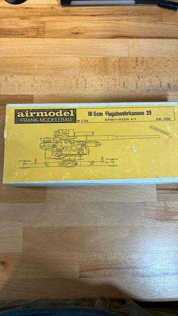 Airmodel resin flank 39 10,5 cm kanon beschikbaar voor biedingen