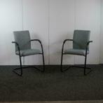 Aspa Klöber 434 Vergaderstoel Lichtgrijs Nieuwe Stof Set v 4, Ophalen of Verzenden