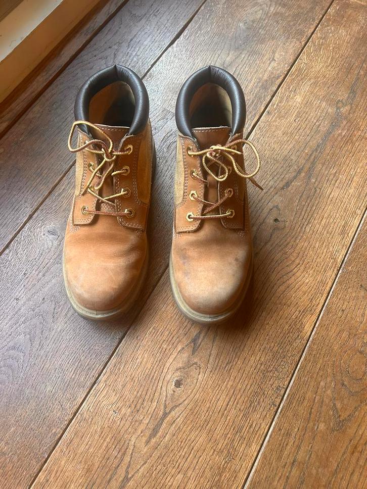Timberland Nellie Chukka Wheat Nubuck - maat 39 (EU), Kleding | Dames, Schoenen, Gedragen, Overige typen, Bruin, Ophalen of Verzenden