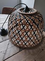 Hanglamp van riet, Bohemian, Ophalen of Verzenden, Zo goed als nieuw, Minder dan 50 cm