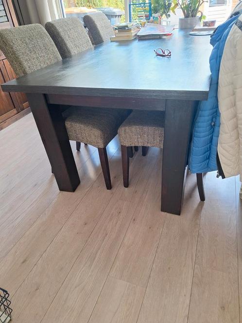 Mooie eethoek met 6 stoelen, Huis en Inrichting, Complete eetkamers, Gebruikt, Ophalen