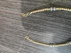 14 k gouden en witgouden balletjes armband 5 gram, Ophalen of Verzenden, Nieuw, Goud, Goud