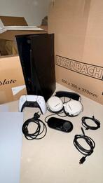 PS5 Disc Editie + Headset, Controller & Black Faceplates, Spelcomputers en Games, Spelcomputers | Sony PlayStation 5, Ophalen of Verzenden