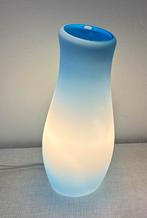 IKEA Mylonit tafellamp wit/blauw 30 cm hoog, Huis en Inrichting, Lampen | Tafellampen, Ophalen of Verzenden, Zo goed als nieuw