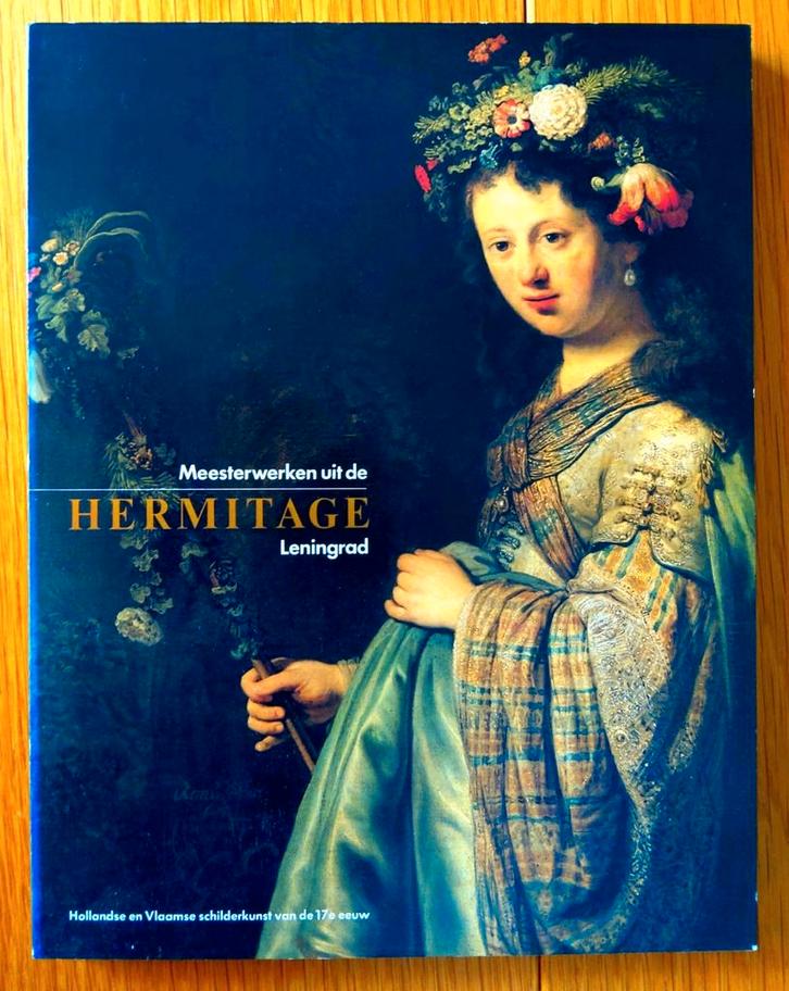  Meesterwerken uit de Hermitage, Leningrad: Hollandse en Vla, Boeken, Kunst en Cultuur | Beeldend, Zo goed als nieuw, Schilder- en Tekenkunst