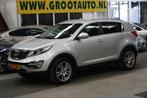Kia Sportage 2.0 X-ecutive Plus Pack NAP, Trekhaak, Airco, C, Auto's, Zwart, 4 cilinders, Leder en Stof, Bedrijf