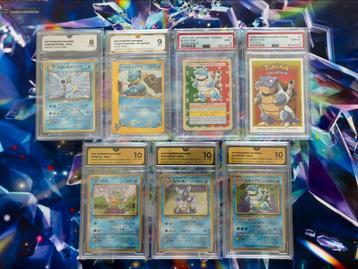 Pokemon Blastoise Kaarten Graded beschikbaar voor biedingen
