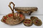 Vintage Venetiaanse muurconsole, serveerschaal, onderzetters, Antiek en Kunst, Ophalen of Verzenden