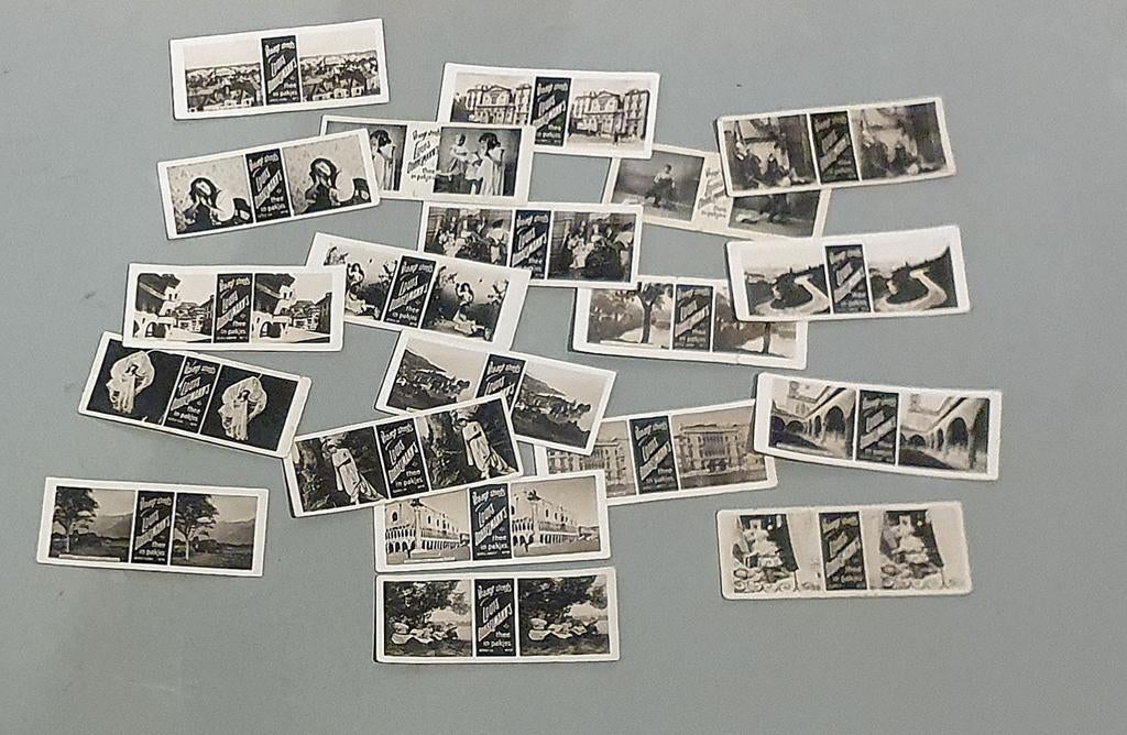 Oude Stereo foto plaatjes Louis Dobbelman uit de 20er jaren., Ophalen of Verzenden