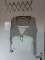 83 Beige/ecru shirtje van Pescara maat M, Maat 38/40 (M), Beige, Ophalen of Verzenden, Zo goed als nieuw