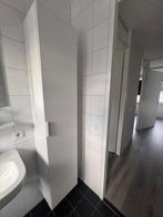 Badkamer kast lang en wit, Ophalen, (Half)hoge kast, Minder dan 50 cm, Gebruikt
