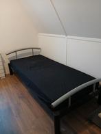 bed + nieuw matras 90x200, Ophalen, 90 cm, Eenpersoons, Nieuw