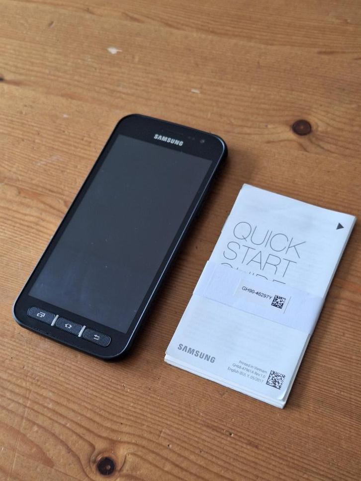 Samsung Galaxy X-cover 4, Telecommunicatie, Mobiele telefoons | Samsung, Zo goed als nieuw, 128 GB, Zwart, Ophalen of Verzenden