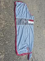 Mooi chique grijze fleecedeken, Ophalen of Verzenden, Zo goed als nieuw, Deken