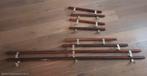 8 meranti leuningen met beugels, Doe-het-zelf en Verbouw, Ladders en Trappen, Ophalen, Minder dan 2 meter