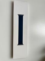 Apple Watch Gevlochten Solo Loop - Abyss Blue - Maat 6, 38/40/41/42, Bandje, Apple Watch ⌚️, Nieuw