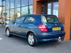Nissan Almera 1.8 Comfort automaat|airco|El. ramen+spiegels, Gebruikt, 4 cilinders, Blauw, Origineel Nederlands