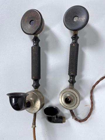 Telefoonhoorns antiek beschikbaar voor biedingen