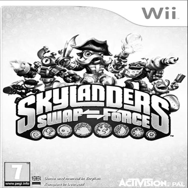 Skylanders Swap Force Wii Dark Starter Pack, Spelcomputers en Games, Games | Nintendo Wii, Zo goed als nieuw, Avontuur en Actie