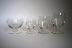 vintage 43x glas servies geslepen zon borrel water dessert, Antiek en Kunst, Ophalen of Verzenden