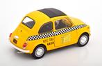 Solido 1:18 Fiat 500 L geel - N.Y.C Taxi 6A50 - New York Cit, Solido, -, Nieuw, Ophalen of Verzenden