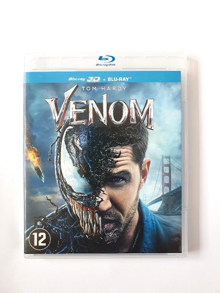 Venom 3D + 2D (2 disc), Cd's en Dvd's, Blu-ray, Zo goed als nieuw, Actie, 3D, Ophalen of Verzenden