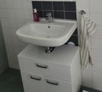 Livarno Badkamer kast wit hoogglans, Ophalen, (Half)hoge kast, Gebruikt, Minder dan 100 cm