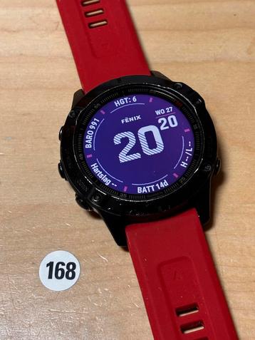 Garmin Fenix 6 van 47mm - (GPSinruil-nr 168) beschikbaar voor biedingen