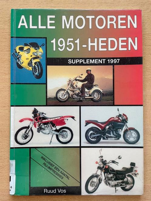 Alle motoren 1951 – heden 1997 Ruud Vos, Boeken, Motoren, Zo goed als nieuw, Ophalen of Verzenden