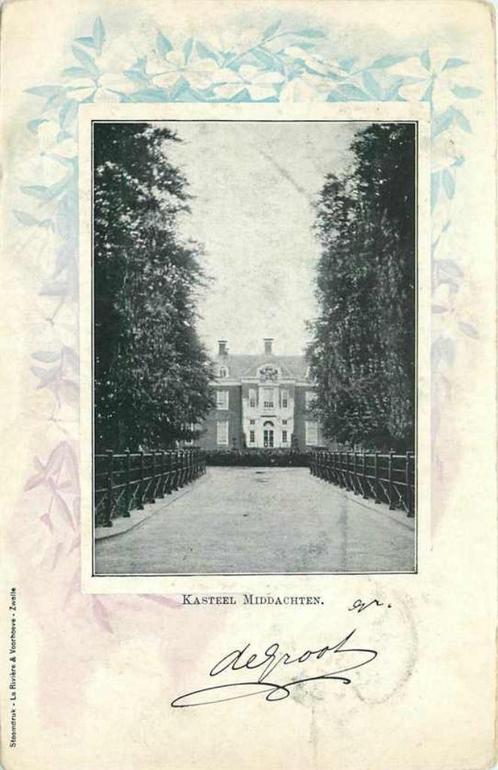 (377-440-009) De Steeg Kasteel Middachten, Verzamelen, Ansichtkaarten | Nederland, Gelderland, Verzenden